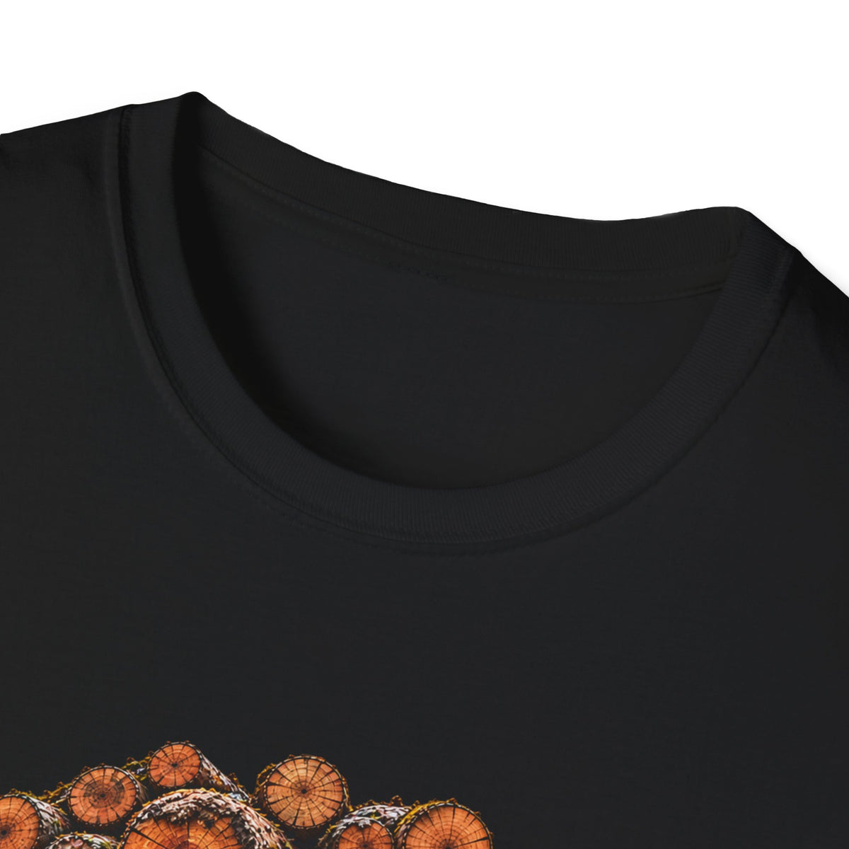 Logging Truck T-Shirt — Pacific off highway west coast logging truck, manufactured from 1947 to 1991