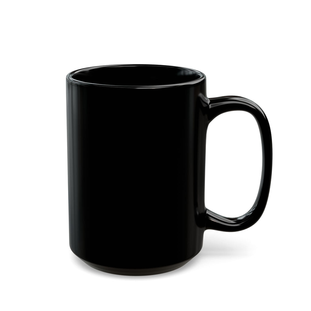 Construction Excavator Black Mug — Heavy Equipment Lover Gift (11oz, 15oz)