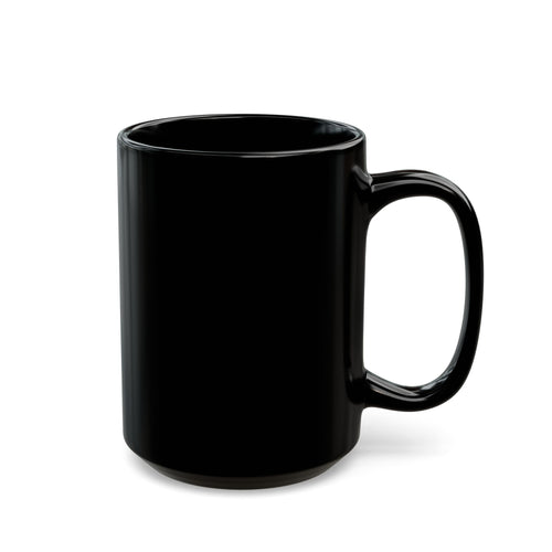 Construction Excavator Black Mug — Heavy Equipment Lover Gift (11oz, 15oz)