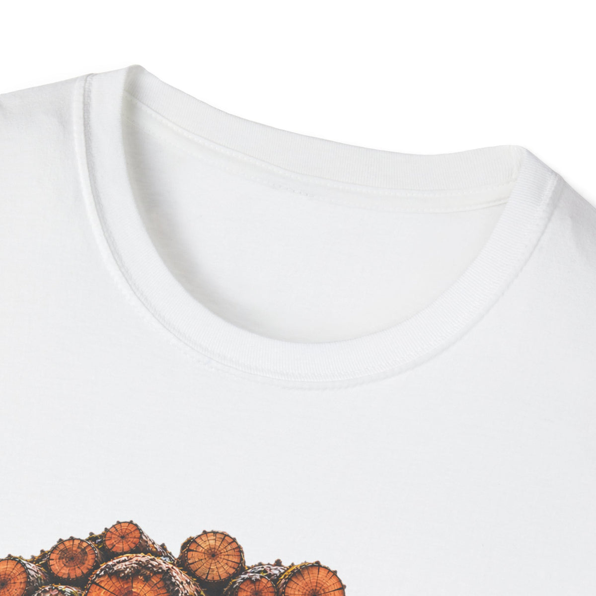 Logging Truck T-Shirt — Pacific off highway west coast logging truck, manufactured from 1947 to 1991
